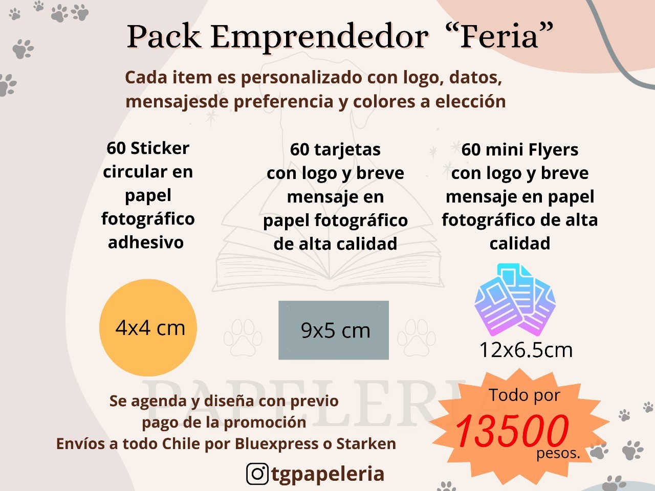 Pack emprendedores feria