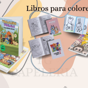 Libros infantiles para colorear