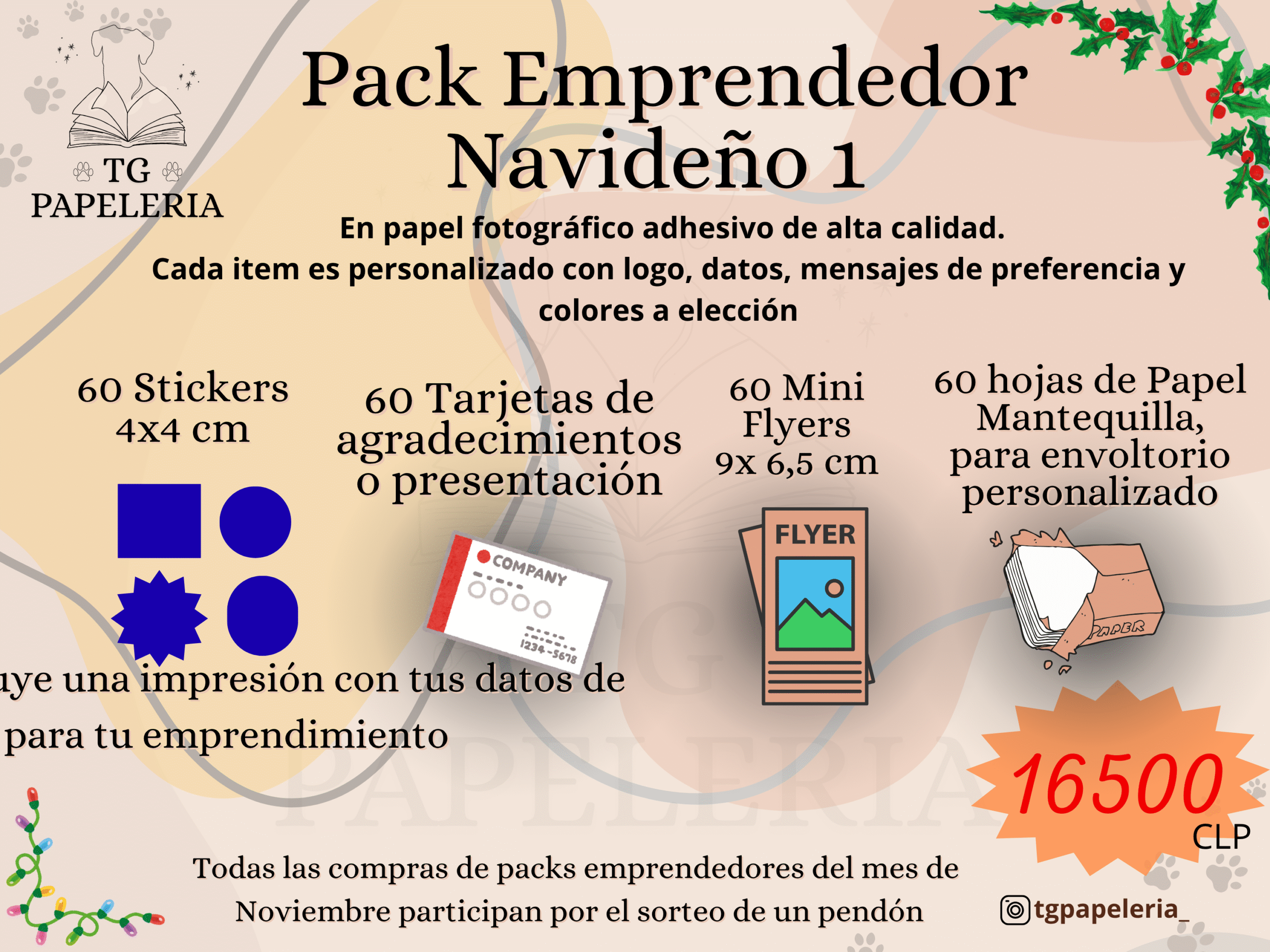 PACK EMPRENDEDOR NAVIDEÑO 1