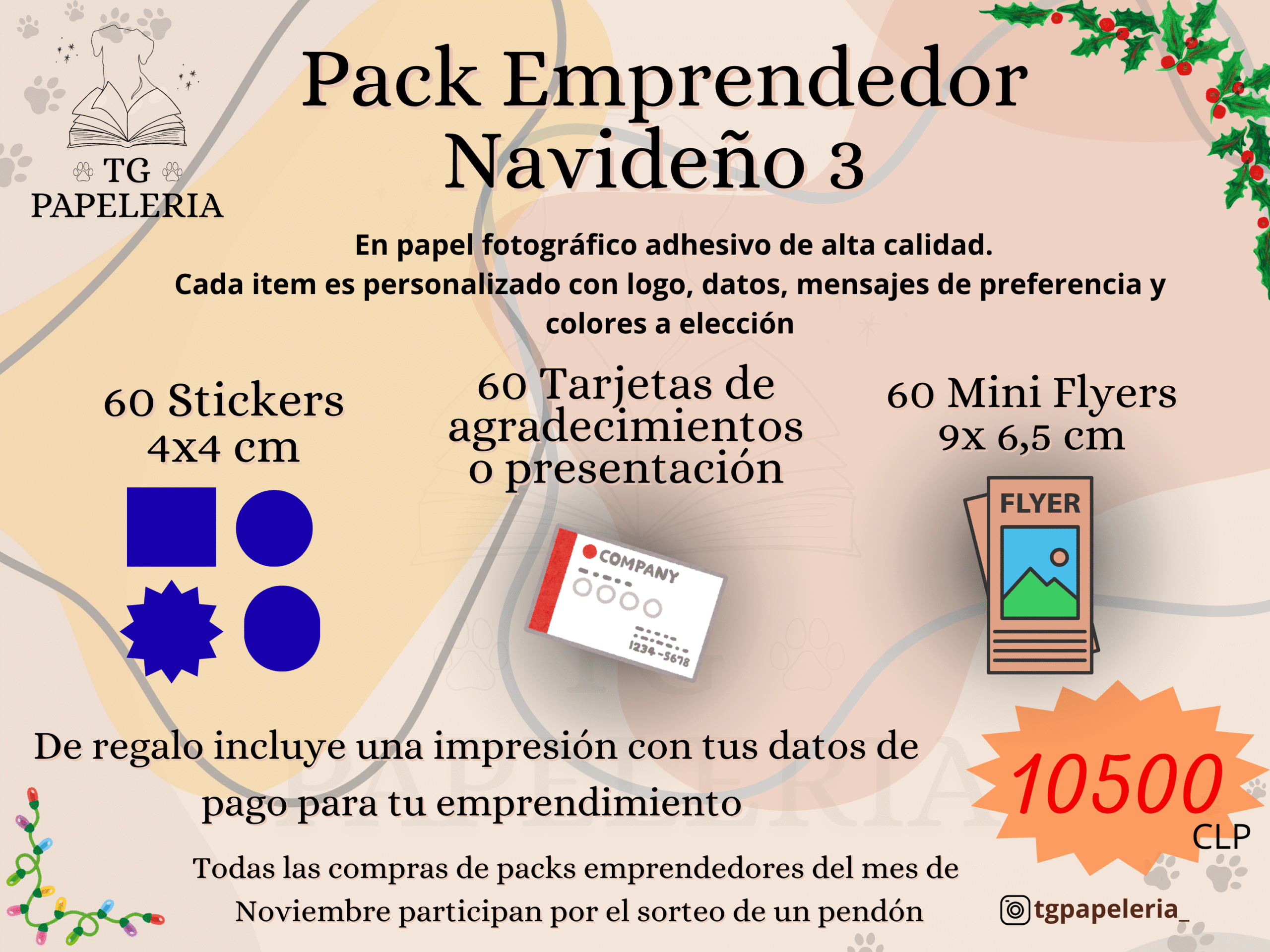 PACK EMPRENDEDOR NAVIDEÑO 3