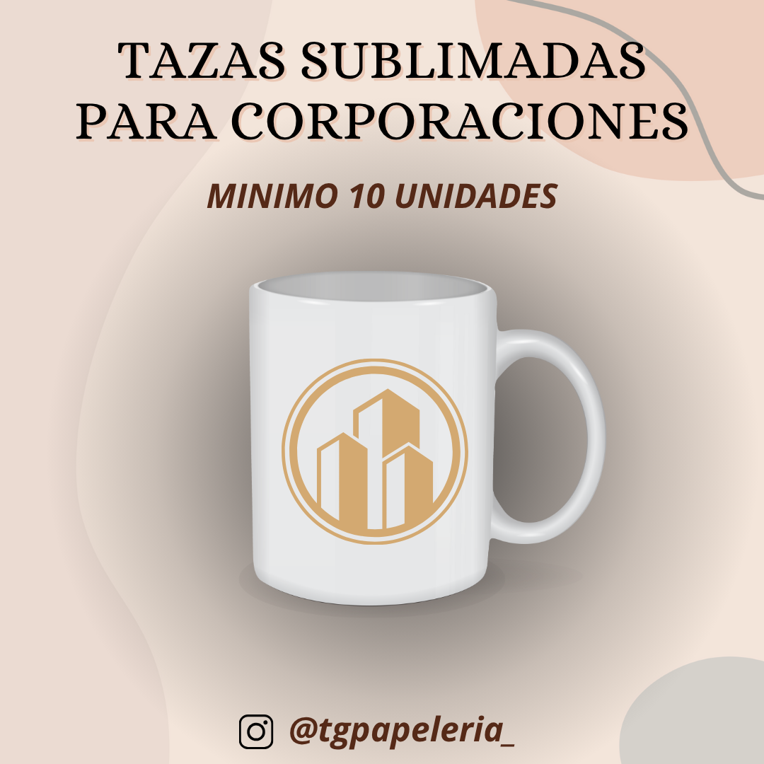 TAZAS PERSONALIZADAS CORPORATIVAS